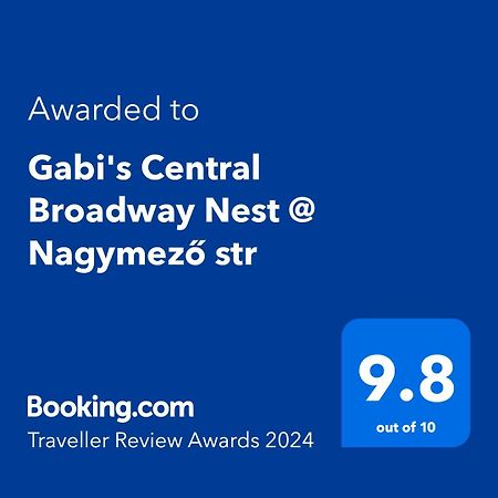 Gabi'S Central Broadway Nest @ Nagymezo Str Βουδαπέστη Εξωτερικό φωτογραφία